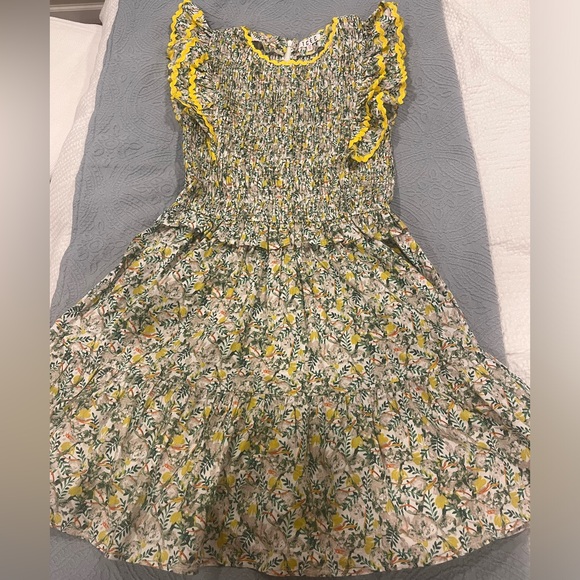 TCEC Dresses & Skirts - TCEC Green Ditsy Floral Dress Size Medium